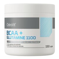 Амінокислота BCAA OstroVit BCAA + Glutamine 1100, 150 капсул