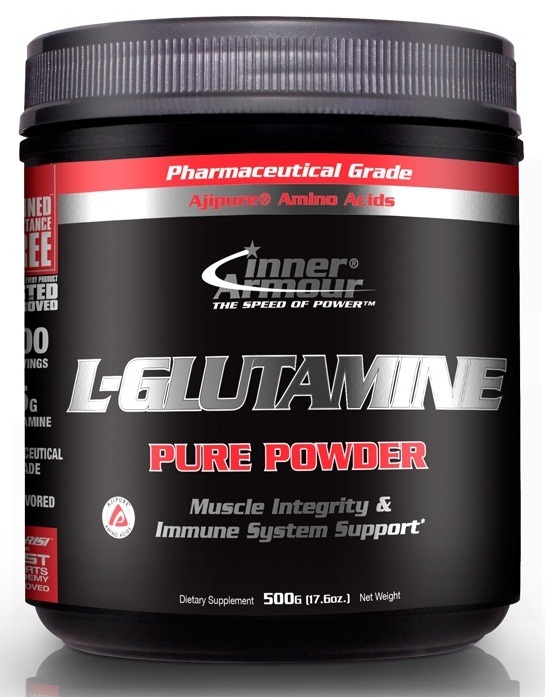 Амінокислота Inner Armour L-Glutamine, 500 грам
