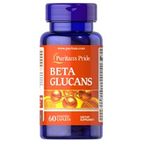 Натуральная добавка Puritan's Pride Beta Glucans 200 mg, 60 каплет