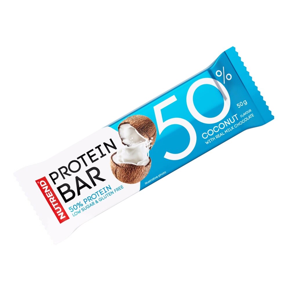 Батончик Nutrend Protein Bar 50%, 50 грам