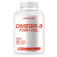 Жирные кислоты Sporter Omega 3 1000 mg, 180 капсул