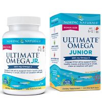 Жирні кислоти Nordic Naturals Ultimate Omega Junior, 120 капсул