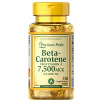 Витамины и минералы Puritan's Pride Beta-Carotene 25000 IU, 250 капсул