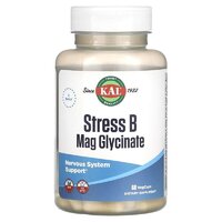 Витамины и минералы KAL Stress B Mag Glycinate, 60 вагакапсул