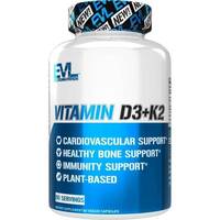 Витамины и минералы EVL Vitamin D3 K2, 60 капсул