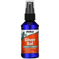 Витамины и минералы NOW Silver Sol, 118 мл