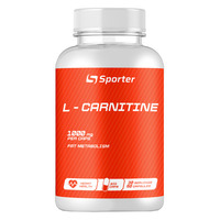 Жироспалювач Sporter L-Carnitine 1000 mg, 60 капсул