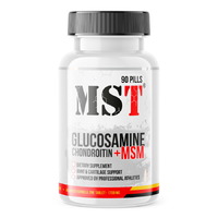 Препарат для суставов и связок MST Glucosamine Chondroitin MSM, 90 таблеток