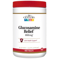 Препарат для суставов и связок 21st Century Glucosamine Relief 1000 mg, 400 таблеток