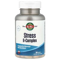 Витамины и минералы KAL Stress B-Complex, 100 таблеток