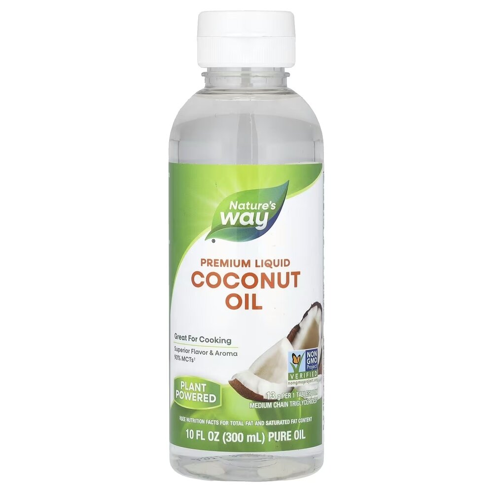 Натуральная добавка Nature's Way Premium Liquid Coconut Oil, 300 мл