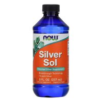 Витамины и минералы NOW Silver Sol, 237 мл