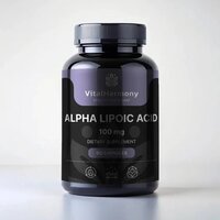 Натуральная добавка VitalHarmony Alpha Lipoic Acid 100 mg, 90 капсул