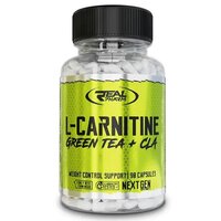 Жиросжигатель Real Pharm L-Carnitine Green Tea + CLA, 90 капсул