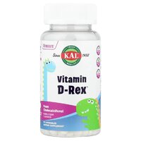 Витамины и минералы KAL Vitamin D-Rex, 90 жевательных таблеток