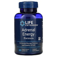 Натуральна добавка Life Extension Adrenal Energy Formula, 60 вегакапсул