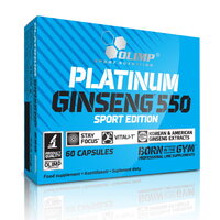 Натуральна добавка Olimp Platinum Ginseng, 60 капсул - Sport Edition