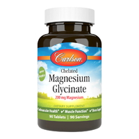Витамины и минералы Carlson Labs Chelated Magnesium Glycinate, 90 таблеток