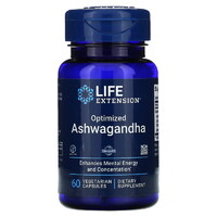 Натуральна добавка Life Extension Ashwagandha, 60 вегакапсул