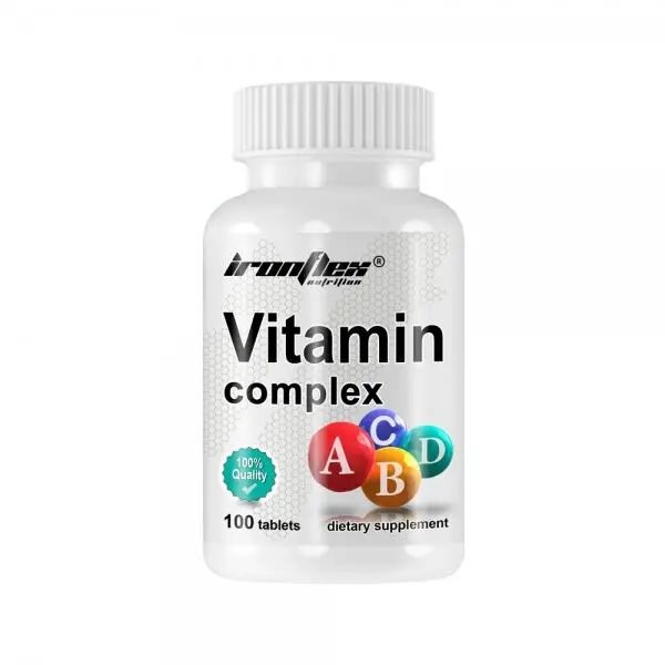 Витамины и минералы IronFlex Vitamin Complex, 100 таблеток