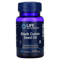 Натуральна добавка Life Extension Black Cumin Seed Oil, 60 капсул