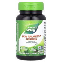 Натуральная добавка Nature's Way Saw Palmetto Berries, 100 вегакапсул