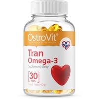Жирні кислоти OstroVit Tran Omega 3, 30 капсул