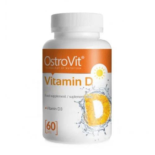 Витамины и минералы OstroVit Vitamin D 5000 IU, 60 таблеток