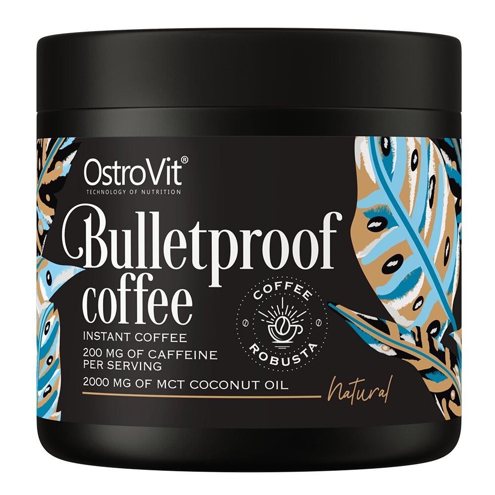 Замінник харчування OstroVit Bulletproof Coffee, 150 грам - без смаку