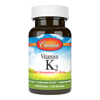 Витамины и минералы Carlson Labs Vitamin K2 MK-7 90 mcg, 120 капсул