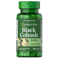 Натуральная добавка Puritan's Pride Black Cohosh 540 mg, 100 капсул