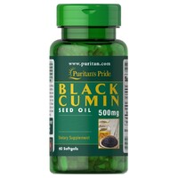 Натуральная добавка Puritan's Pride Black Cumin Seed Oil 500 mg, 60 капсул
