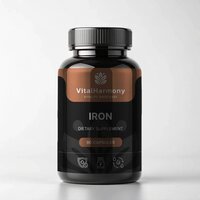 Витамины и минералы VitalHarmony Iron 49 mg, 90 капсул