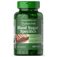 Натуральная добавка Puritan's Pride Blood Sugar Specifics, 60 капсул