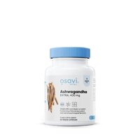 Натуральная добавка Osavi Ashwaganda Extra 400 mg, 60 капсул