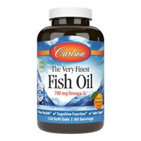 Жирные кислоты Carlson Labs The Very Finest Fish Oil 700 mg, 120 капсул