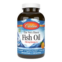Жирные кислоты Carlson Labs The Very Finest Fish Oil 700 mg, 240 капсул