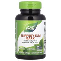Натуральная добавка Nature's Way Slippery Elm Bark, 100 капсул
