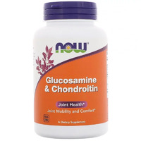 Препарат для суставов и связок NOW Glucosamine Chondroitin, 60 капсул