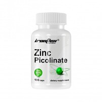 Витамины и минералы IronFlex Zinc Picolinate 25 mg, 100 капсул