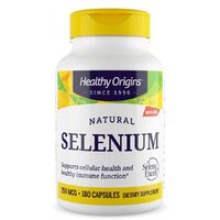 Витамины и минералы Healthy Origins Selenium 200 mcg, 180 капсул