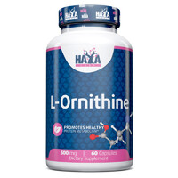 Аминокислота Haya Labs L-Ornithine 500 mg, 60 капсул