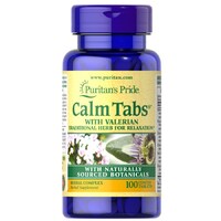Натуральная добавка Puritan's Pride Calm Tabs, 100 капсул