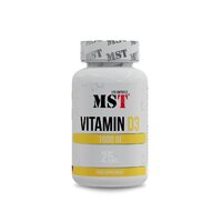 Витамины и минералы MST Vitamin D3 1000 IU, 120 капсул
