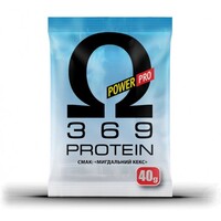 Протеїн Power Pro Omega 3 6 9 Protein, 40 грам - мигдальний кекс