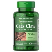 Натуральная добавка Puritan's Pride Cat's Claw 500 mg, 100 капсул