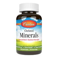 Витамины и минералы Carlson Labs Chelated Minerals, 90 капсул