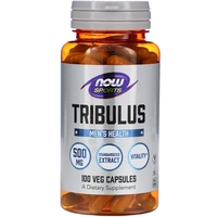 Стимулятор тестостерона NOW Sports Tribulus 500 mg, 100 капсул