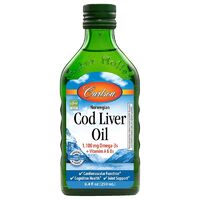 Жирні кислоти Carlson Labs Cod Liver Oil Liquid, 250 мл