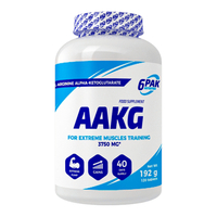 Аминокислота 6PAK Nutrition AAKG, 120 таблеток